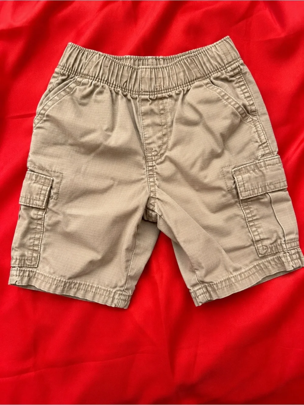 The Children's Place Kids Shorts - Tan, Navy, Light Blue, Brick Red size 2T